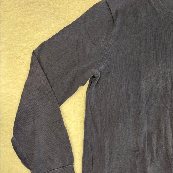 Calvin Klein Men Blue Knit Crewneck Sweater - Picture 3 of 11